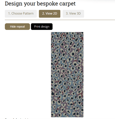 Design your own Hugh Mackay carpet at Flooring 4 You Ltd carpet showroom in Cheshire